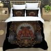 3D Print Medieval Dark Retro Digital 3D Duvet Cover Bedding Set Comforter Linen Pillowcases Home Decor Single Double King Queen