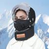 European and American winter men's winter Lei Feng hat trendy women's ear protection hat kitten embroidery autumn and winter mask hat