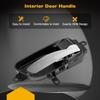 Gledewen Interior Door Handle Front Rear Right Passenger Side | For 2013-2017 Nissan Altima Pathfinder, 2015 2017 Nissan Titan, 2016-2017 Titan XD,