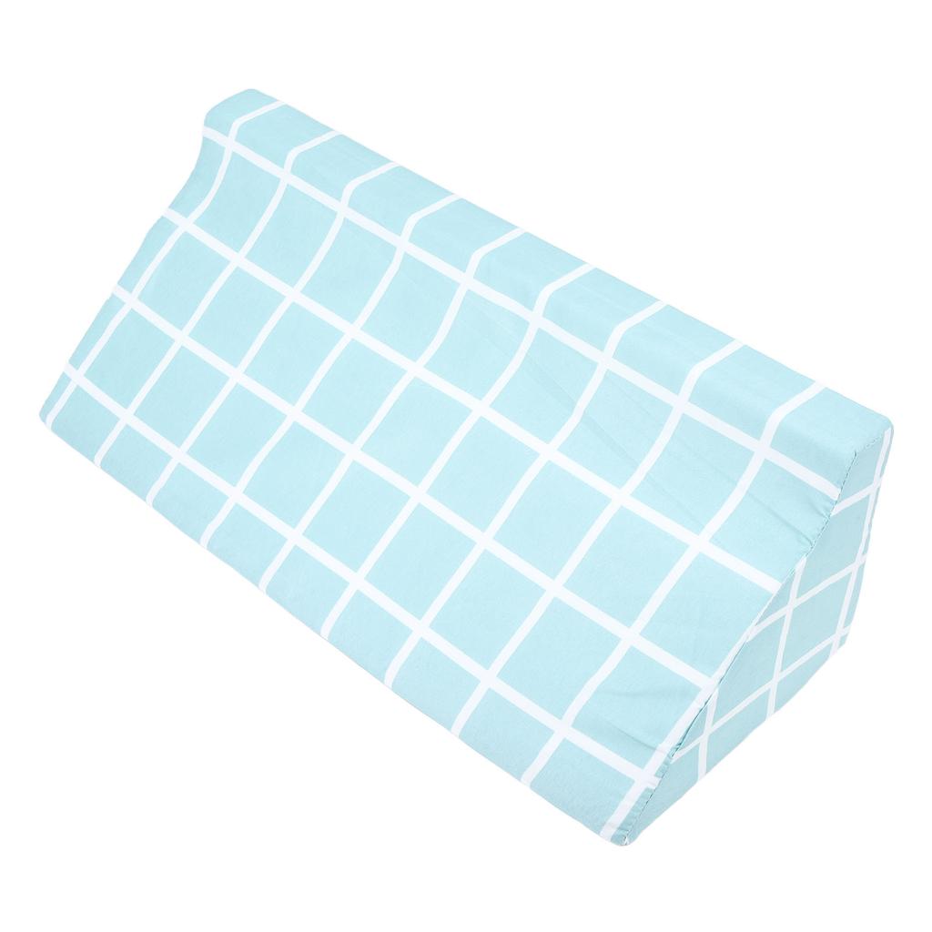 Wedge Pillow R Shaped Soft Comfortable Removable Easy Cleaning Bedsore Turning Wedge Pillow for Side Sleepers