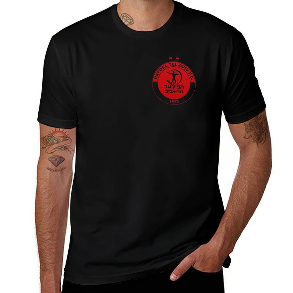 Camicia da uomo 100% cotone di lusso per t-shirt Aviv cotone divertente uomo T-Shirt Tel Hapoel marca