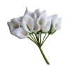12Pcs Premium Artificial Calla Lilies Real Touch Lifelike Simulation Flowers for Wedding Bridal Home Office Festival Decor