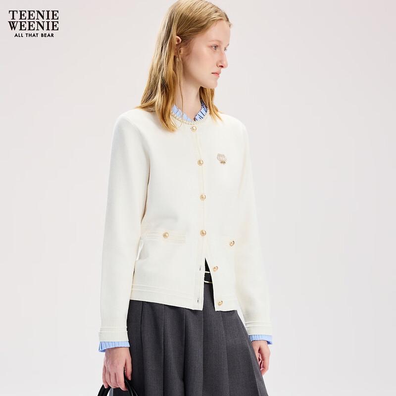 Teenie Weenie Women's Alphabet Bear Knit Cardigan