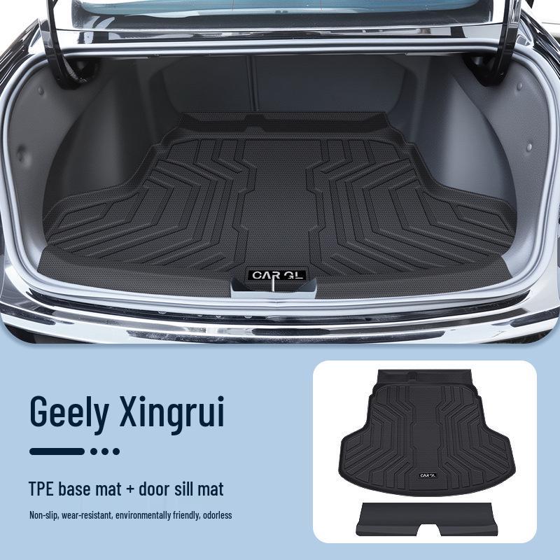 Geely Xingrui Trunk Mat for 26 Models - TPE Car Interior Decoration Accessory