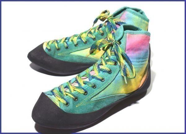 

Тканевые ботинки для скалолазания [27.0-27.5/Зеленый] Обувь для скалолазания