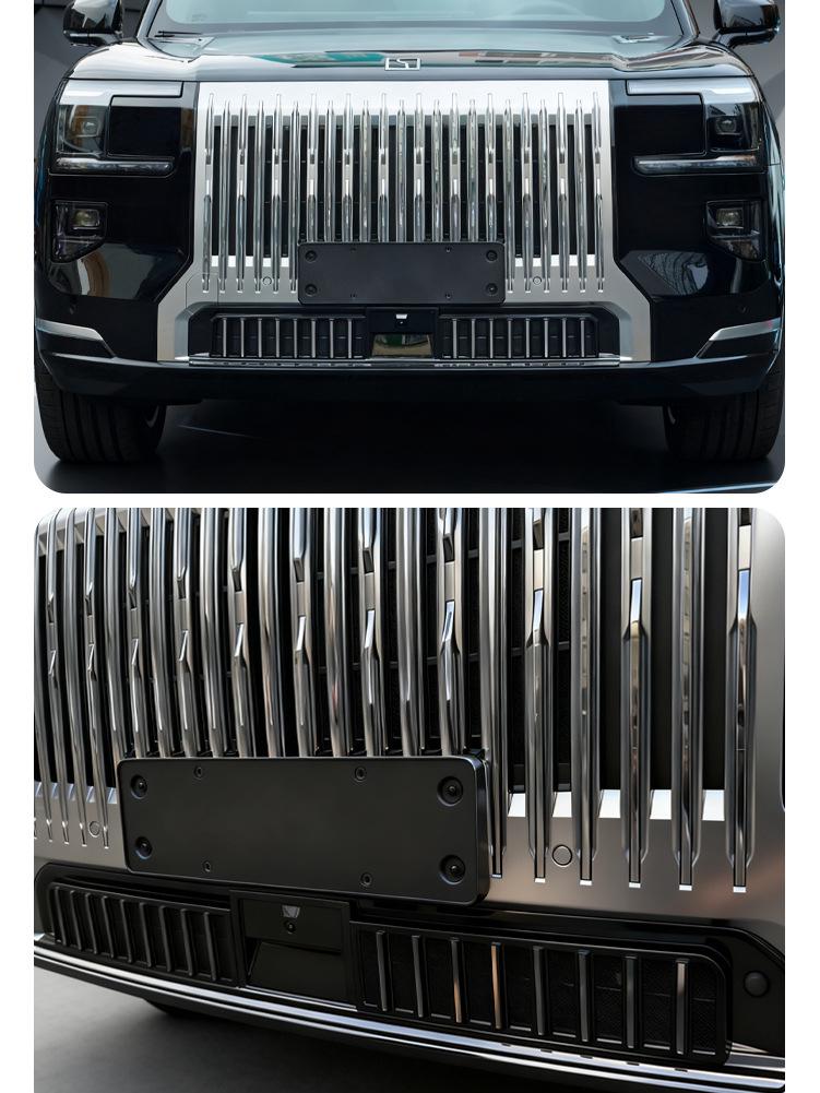 Clip-on Insect Net Protective Cover for Zeekr 9X Grille