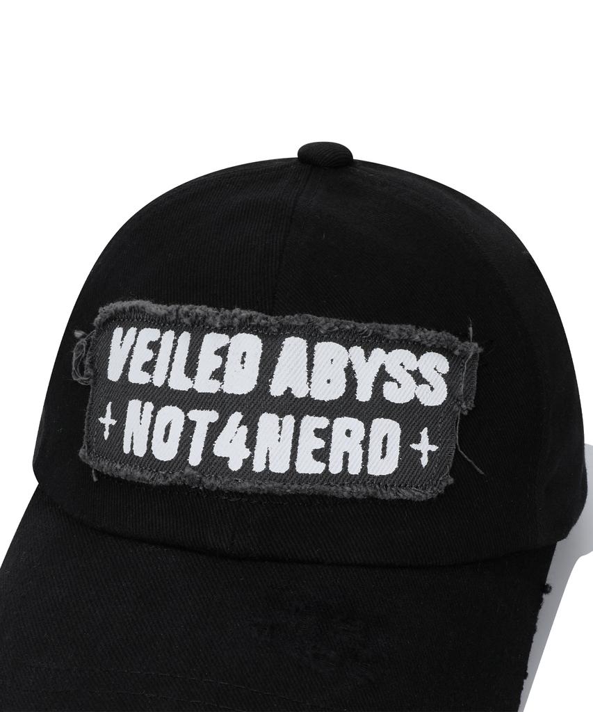 NOT4NERD Veiled Abyss Patched Ball Cap - Black