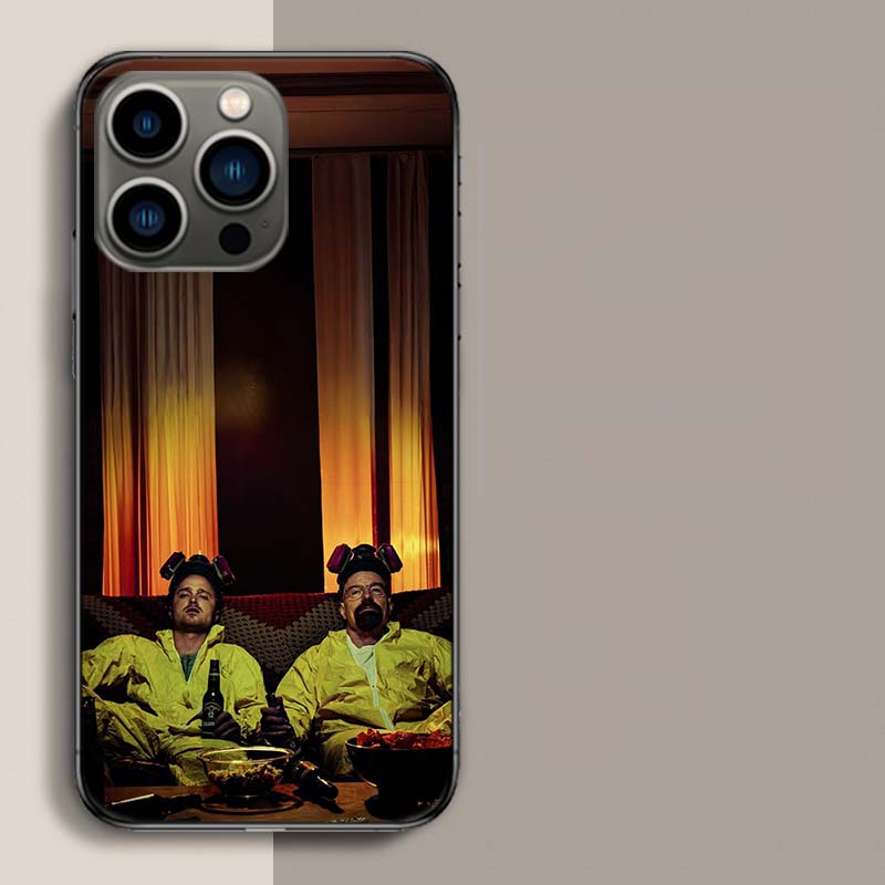Breaking Bad Phone Case For Iphone 17 Air 15 Pro 14 Plus 16 Pro Max 17E 16E 12 13 Mini 11 Cover Cute Fundas