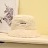 Women Warm Caps Embroidered Letters Outdoor Windproof Fashion Autumn Fisherman Cap Bucket Hat