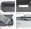 Raymay Fujii Topliner Pen Case, Stream, Silver