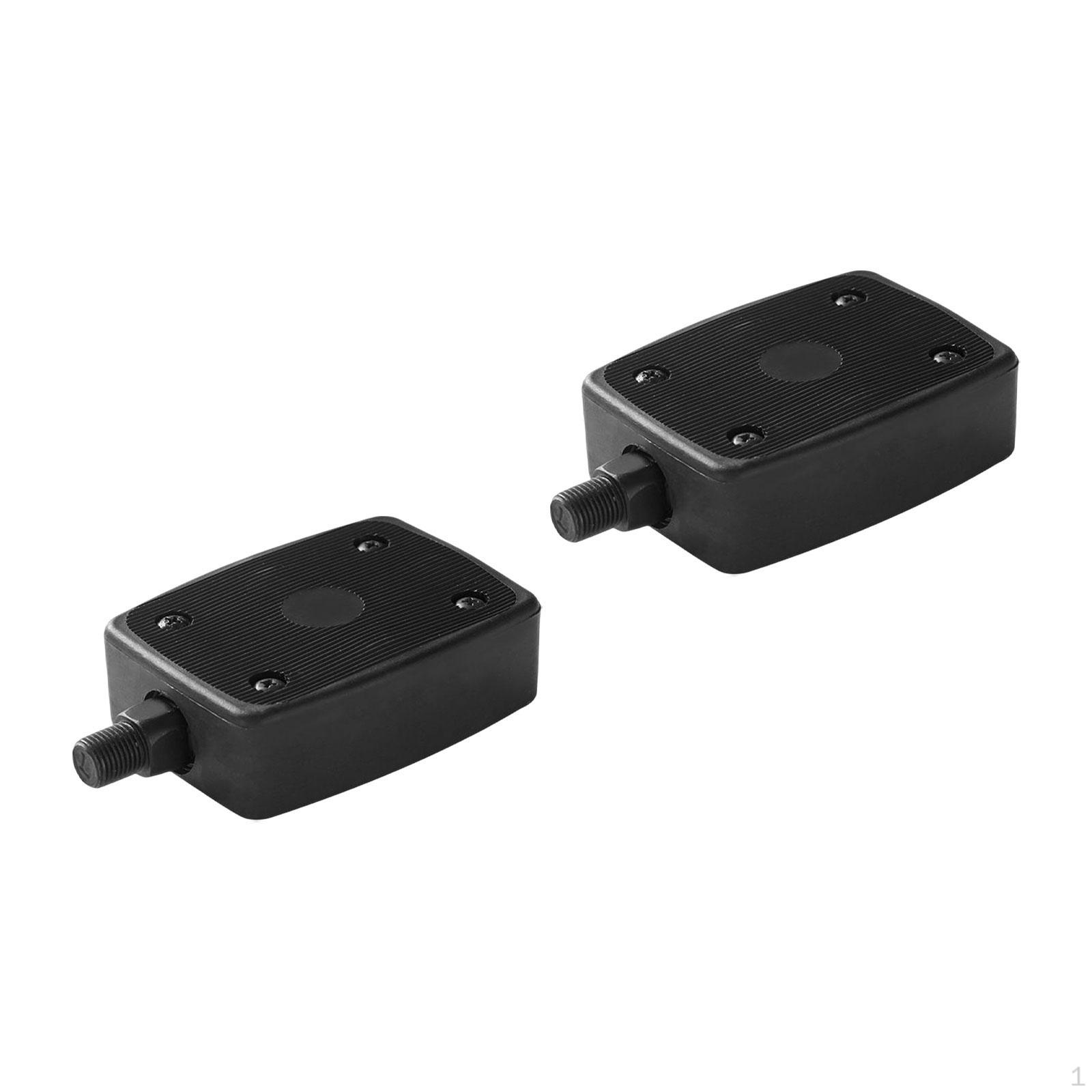 

1 Pair Exercise Bike Pedals Non Slip 1/2 Replacement Stationary Bikes Pedal No Strap