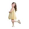 ASK JUNIOR Girls' 2026 Summer Sleeveless 3D Duck Blossom Dress