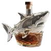 Funny Whiskey Shark Bottle Whiskey Decanter Unique Whiskey Shark Glass Decanter Funny Whiskey Bottle Gift For Men Home Bar Decor