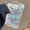 Pink Heart Swirl Clear Protective Phone Case for iPhone 17 Air 16 15 13 12 11 ProMax Pro Plus Clear Lightweight Slim Fit Cover