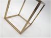 Nordisch Modern Geometrische Eisenkunst Dekoration – Minimalistische 3D Heimornamente