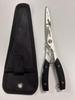 Multi-Functional Stainless Steel Fishing Pliers with Straight Jaw, Fish Gripper, Scissors, Hook Remover, and Ring Opener