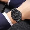 Men's Watches Week Date Quartz Wristwatch Business Men's Watch Stainless Steel Waterproof Luminous