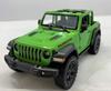 KiNSMART Scale 2018 Jeep Wrangler Pullback Diecast Car Open 1/34 (Green Top)