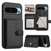 For Google Pixel 9 Case RFID Blocking Card Holder Kickstand TPU + PU Leather Phone Back Cover