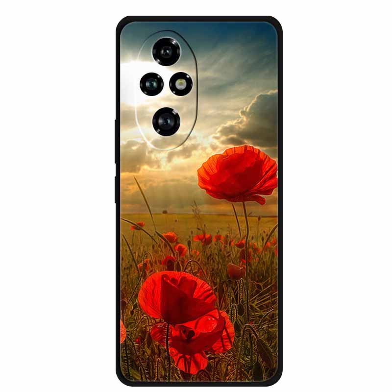 

Для Honor 200 Pro 5G Чохол Розкішний ТПУ М який Силіконовий Чохли для Телефона Задня Кришка для Honor200 Pro Ударостійкий Милий Розписаний Милий funda For Honor 200 Pro 5G