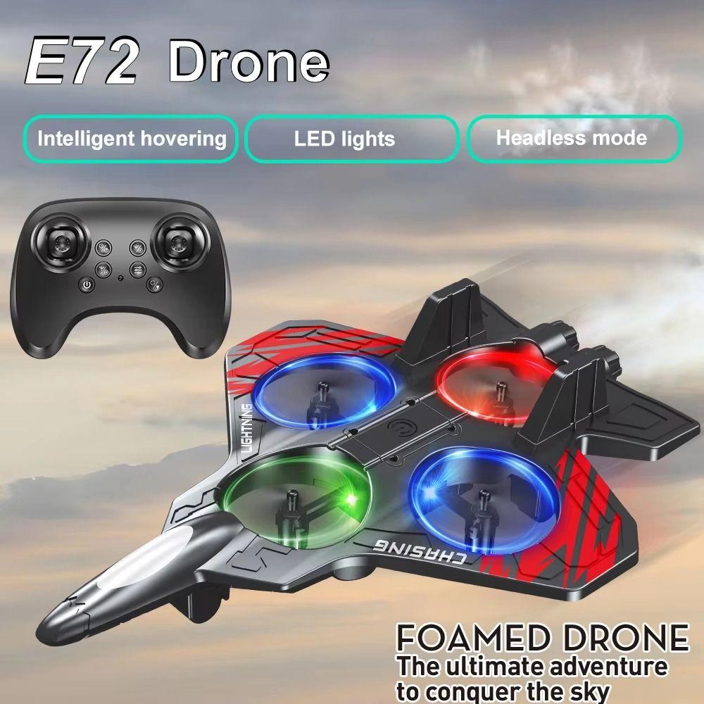 Rechargeable Four Motor Helicopter Toy Gravity Sensing RC Hobby Jet Plane  Kids Toddlers Children