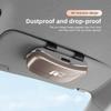 ZCKOT1 VW Car Sun Visor Glasses Case Sunglasses Storage Clip Card Ticket Holder For RLine Passat Tiguan Beetle Amarok Arteon Magotan T5