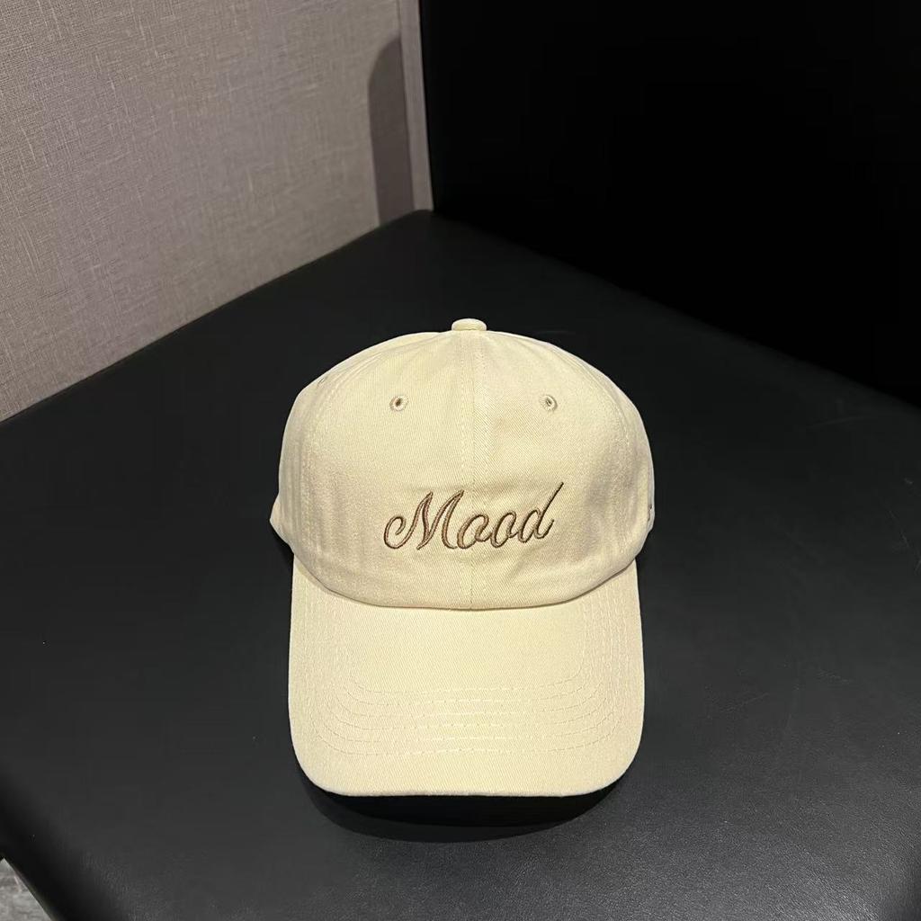 New Year's Simple Embroidered Letter Cap Children's Spring and Autumn Casual Polished Cotton Wide-brimmed Baseball Cap Men