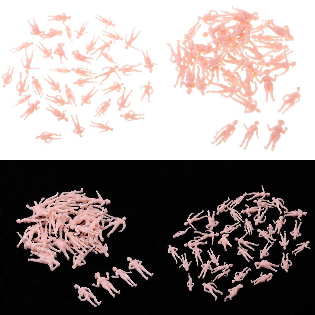 

2 упаковки 1/87 Пляжная толпа Фигурка Модель Игрушки для поезда Приморский аксессуар