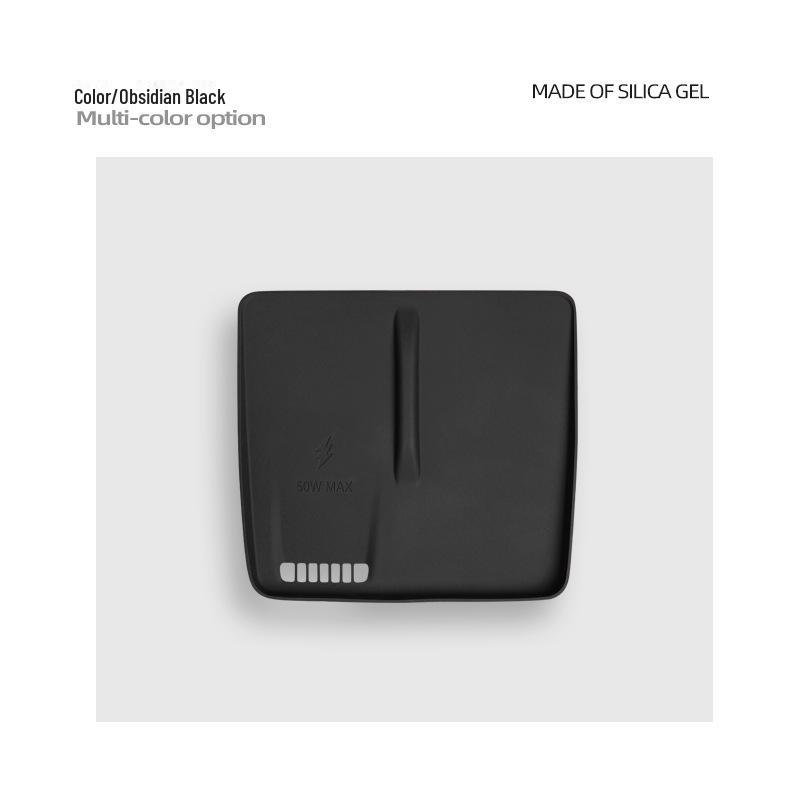 

Xiaomi SU7 силиконовый центральный пульт управления беспроводной зарядный коврик для салона автомобиля