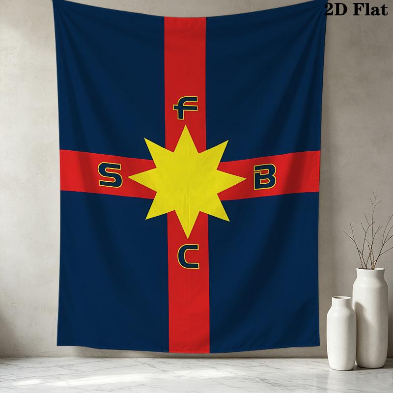 Fcsb Wall Tapestry Aesthetic Wall Hanging Printed Fabric Blanket Decorative Tapestries For Bedroom Living Room Home Decor