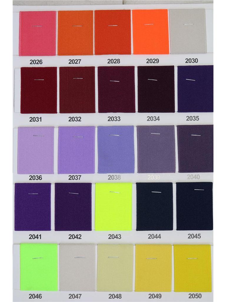 Polyester Imitation Nylon Elastic Webbing with Spot Color Processing - Clothing Accessories Rubber Band