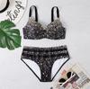 New small breasts gather floral women's swimsuit bikini swimsuit