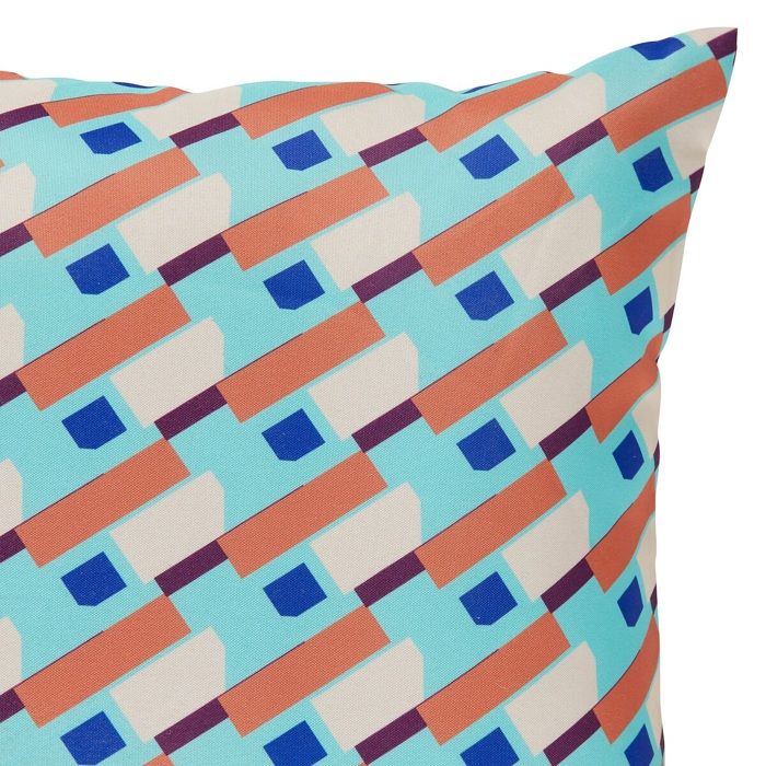 Housse De Coussin - Max - 40 X 40 Cm - Polyester - Extérieur - Bleu