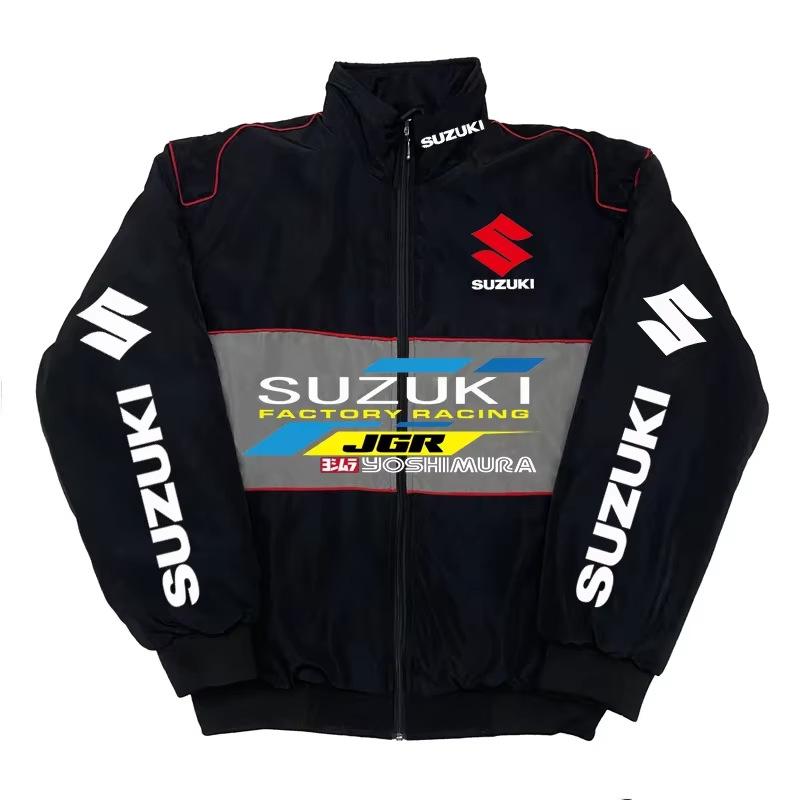 Car Logo Print Casual Jacket Men's Fashion Comfort Outerwear Streetwear Sports Top