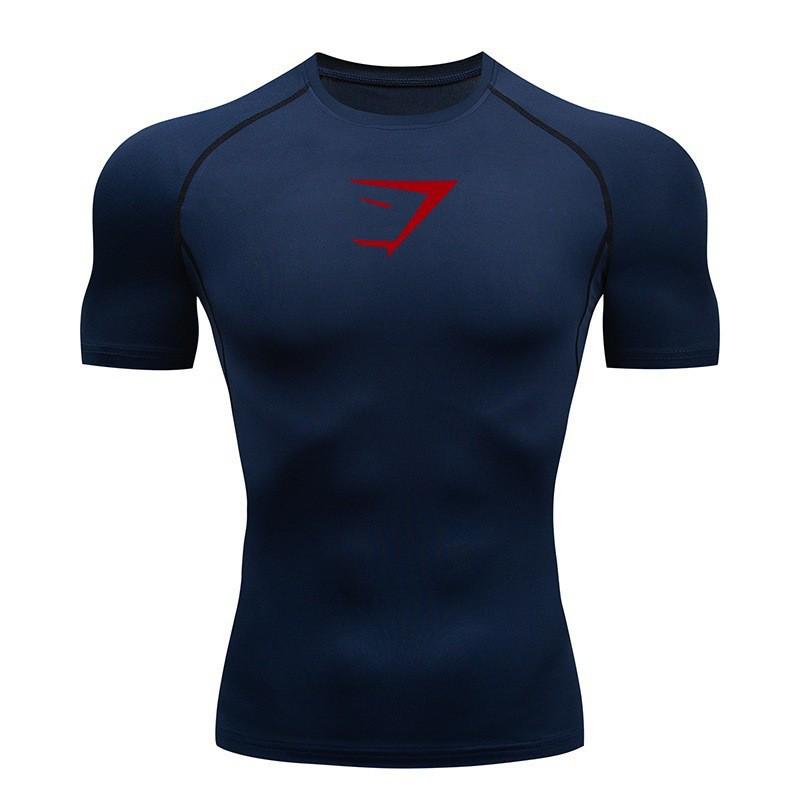 Nuova Maglietta Sportiva a Compressione Asciugatura Rapida da Uomo - Top Fitness a Manica Corta/Lunga per il 2026.