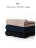 Men's 100% Pure Wool Knit Polo Collar Cardigan – Thickened, Fashionable, Zipper-Front Sweater for Business & Casual Wear.
