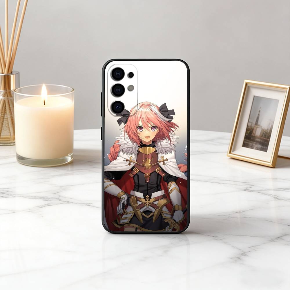 F-Fate A-Apocrypha A-Astolfo-faa-es Phone Case For Samsung S25,S24,S21,S22,S23,S30,Ultra,S20,Plus,Fe,Lite,Note,10,Black Cover