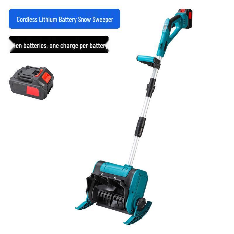 Compact Wireless Lithium Battery Snow Blower: Foldable, High-Power, Portable Snow Shovel for Outdoor Use