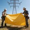 High-Voltage Blanket Work 10kV for Live EVA Insulating Rated Electrical Rubber Mat