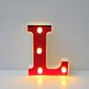 Red LED Letter Light for Parties and Proposals