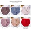 High-Waisted Cotton Briefs for Middle-Aged and Elderly Women - Comfortable, Breathable, Plus Size.