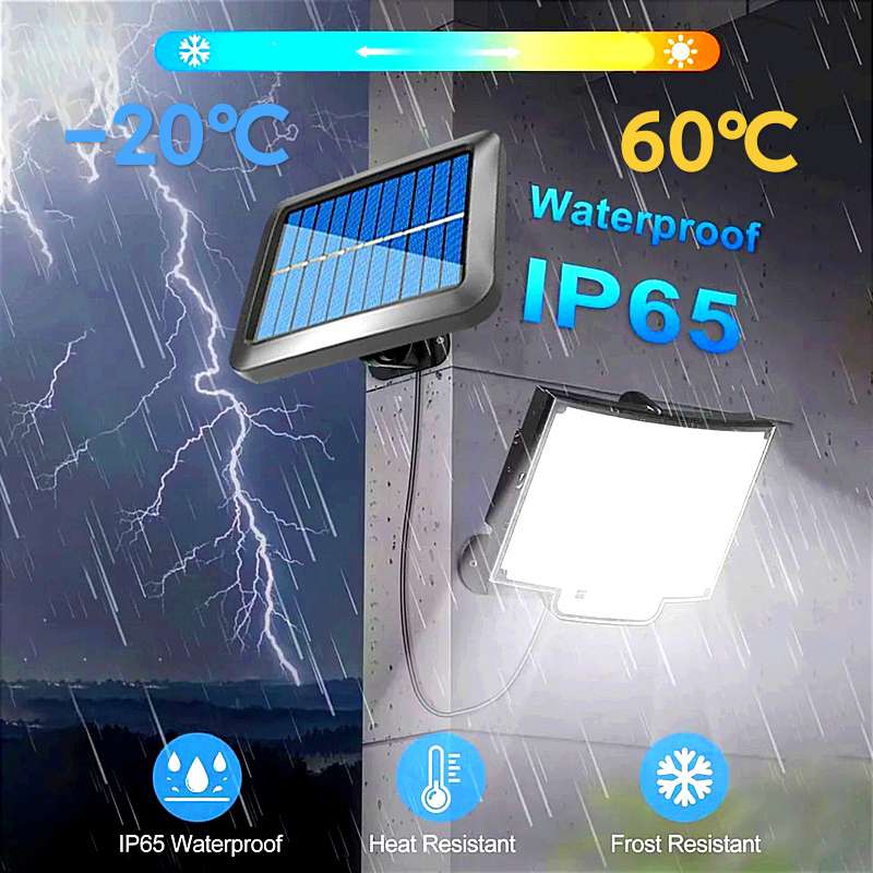 2024 315 LED Solar Light Street Wall Lamp Outdoor Sunlight PIR Motion Sensor IP65 Waterproof For Fence Street Garden Lamp