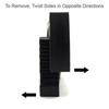 10 Pack Nylon Heavy Duty Double Gripping Black Snap Grip Nylon Plastic Hose Clamps  Tubing/Hose