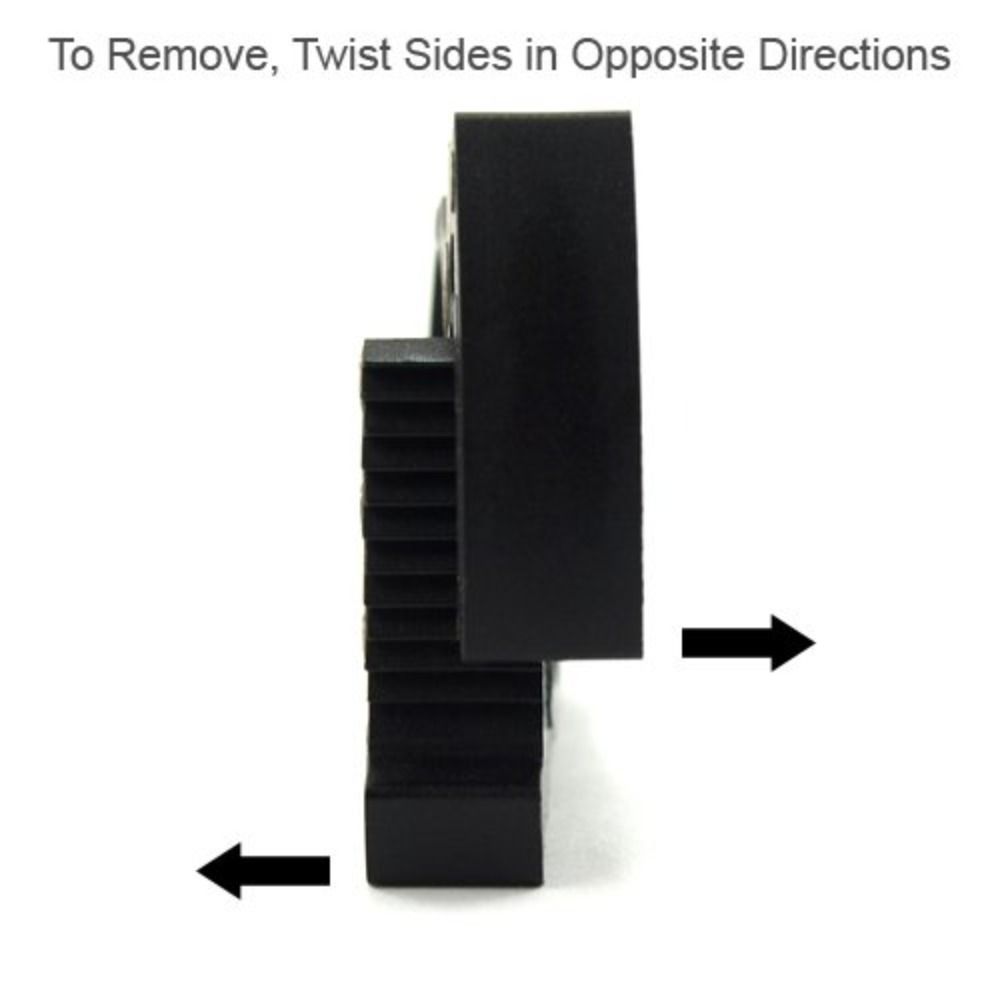 10 Pack Nylon Heavy Duty Double Gripping Black Snap Grip Nylon Plastic Hose Clamps  Tubing/Hose