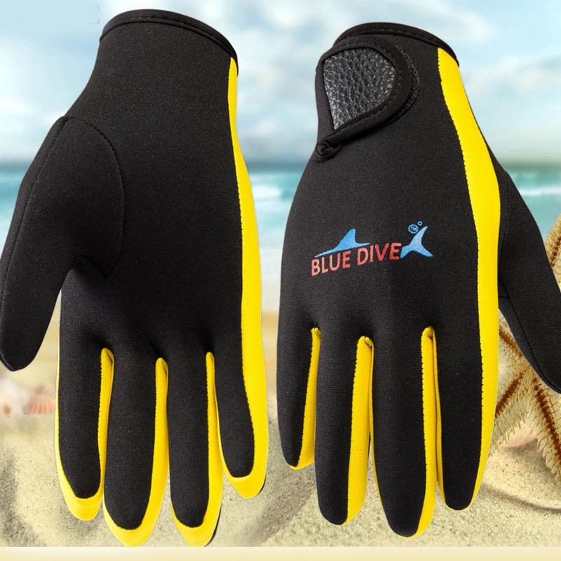 Updated Best Selling 1.5mm Neoprene Gloves Diving Surfing Spearfishing Snorkeling Warm Gloves Fashion Surf Surfing Diving Glo Practical Use