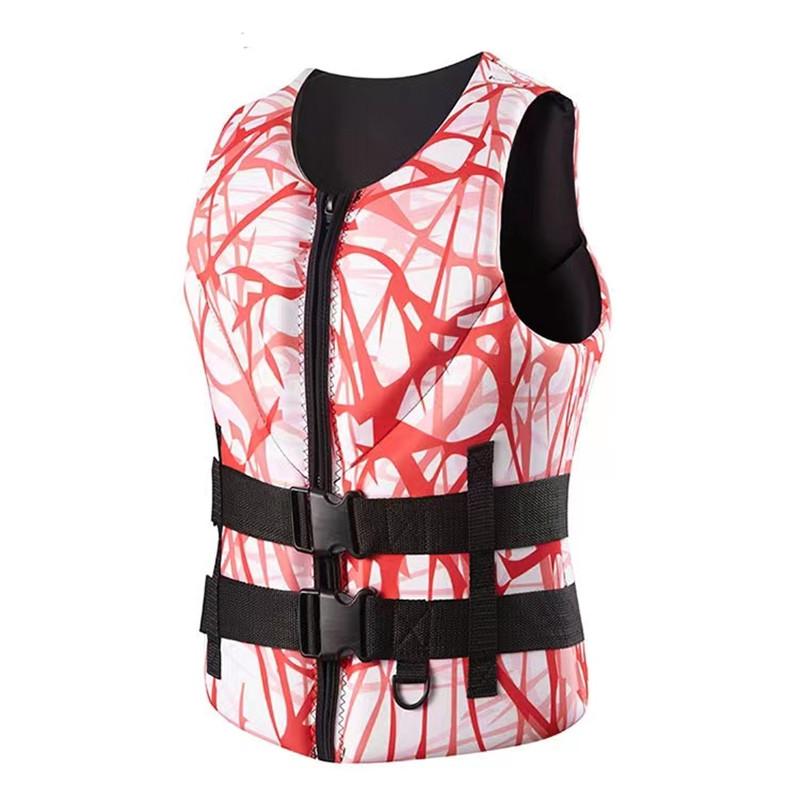 Vestă de salvare din neopren 2025 Outdoor Sporturi Acvatice Vestă de Flotabilitate Vestă de Pescuit Înot Surfing Drifting Caiac Flotabilitate Sigur