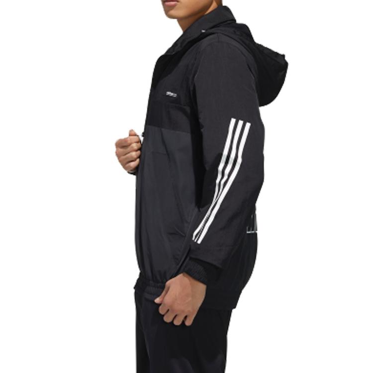 Adidas Neo Větrovka Meloun Pánská Svrchní oděv Černá FN6538