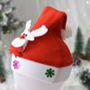 2025 Lighting Christmas Hats New Year Santa Claus Snowman ElK Cap For Kindergarten Home Party Children Adult Xmas Gift Party Decoration