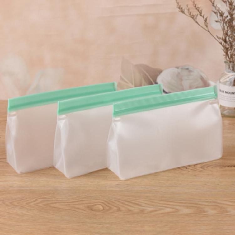 Food Storage Bag PEVA Fresh Bags Lunch Outdoor Traveling Dried Fruit Pouch