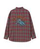 BEYOND CLOSET New Classic Preppy Cut Check Shirt Gray